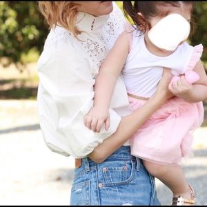 Free People White Blouse xs